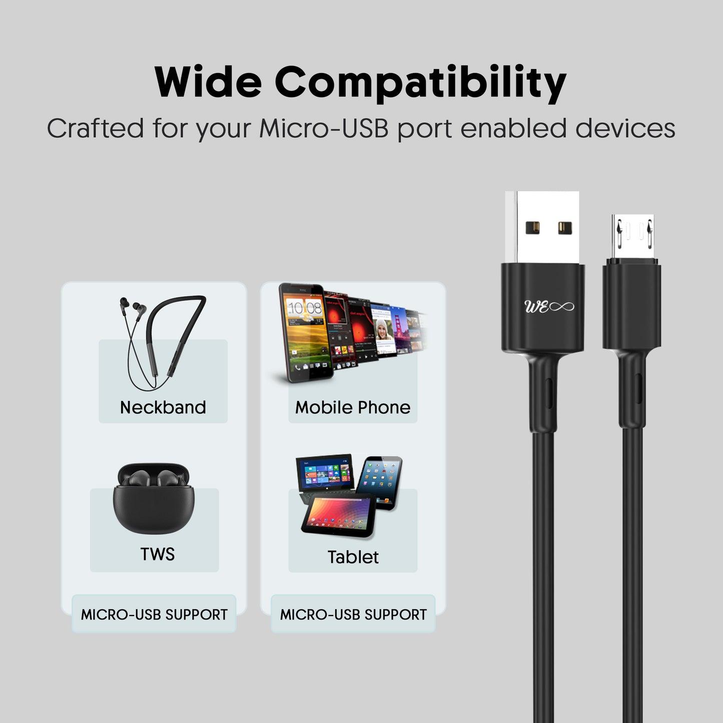 Walte Elite Wave 3 Pro USB to Micro