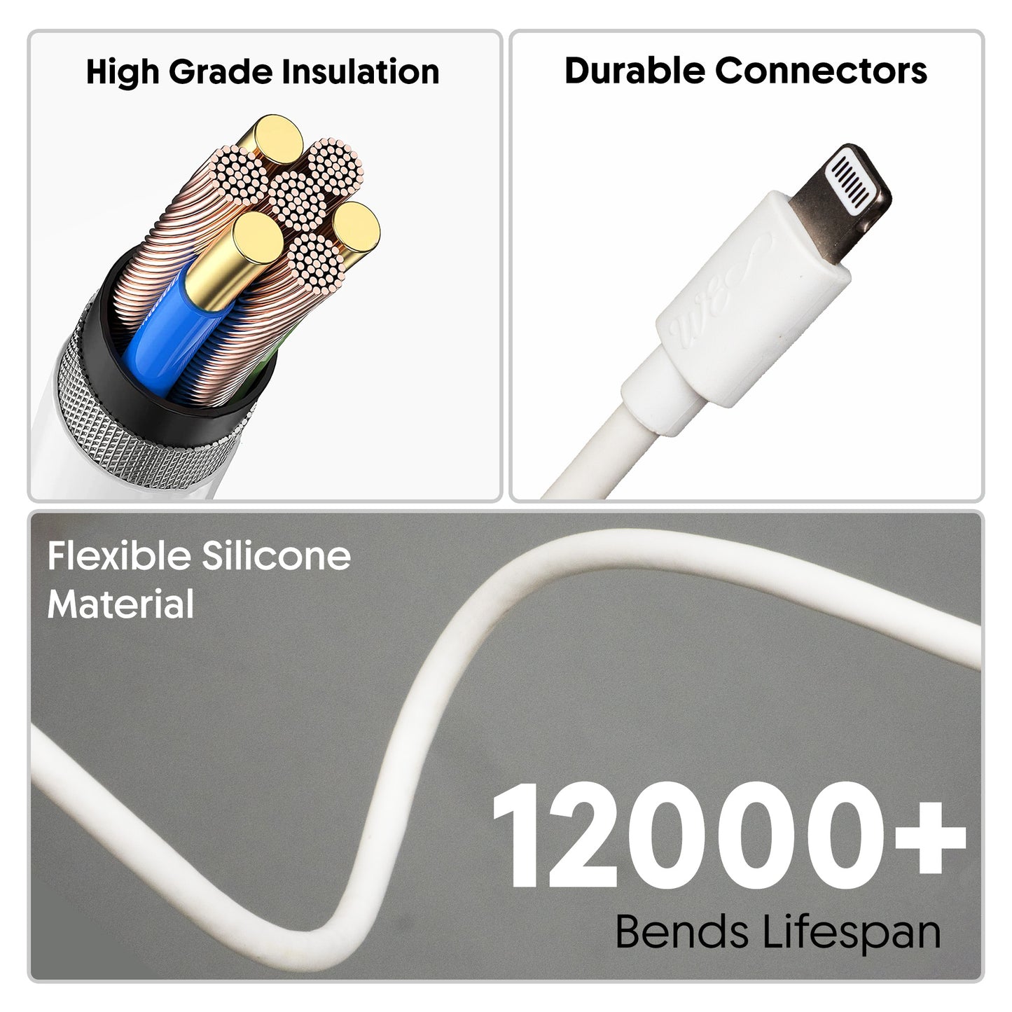 Walta Elite MFI USB to Lightning Cable