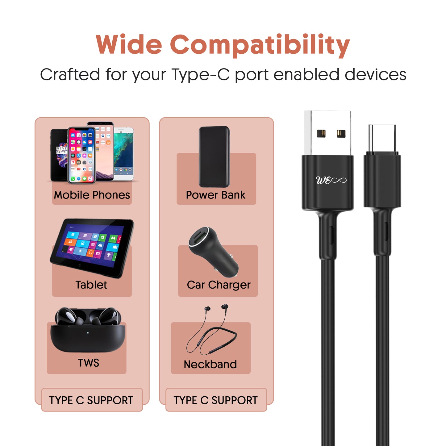 Walte Elite Wave 3 Pro USB to Type-C