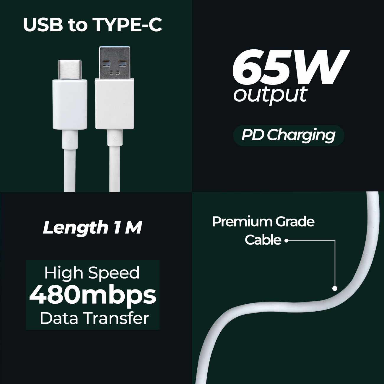 Walta Elite Real + VOOC (USB to C)