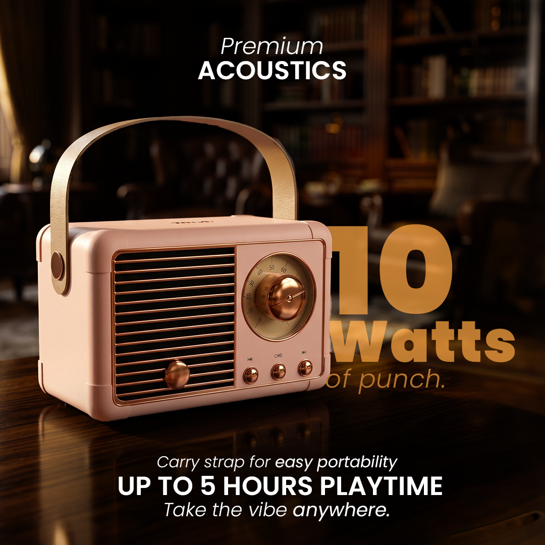 Walta Elite Retro Vintage Speaker