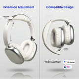 Walta Elite Zen Wireless Over-Ear Headphone with Mic | 50H Playtime | Deep Bass | 5.4BT | Bluetooth & Wired Headset