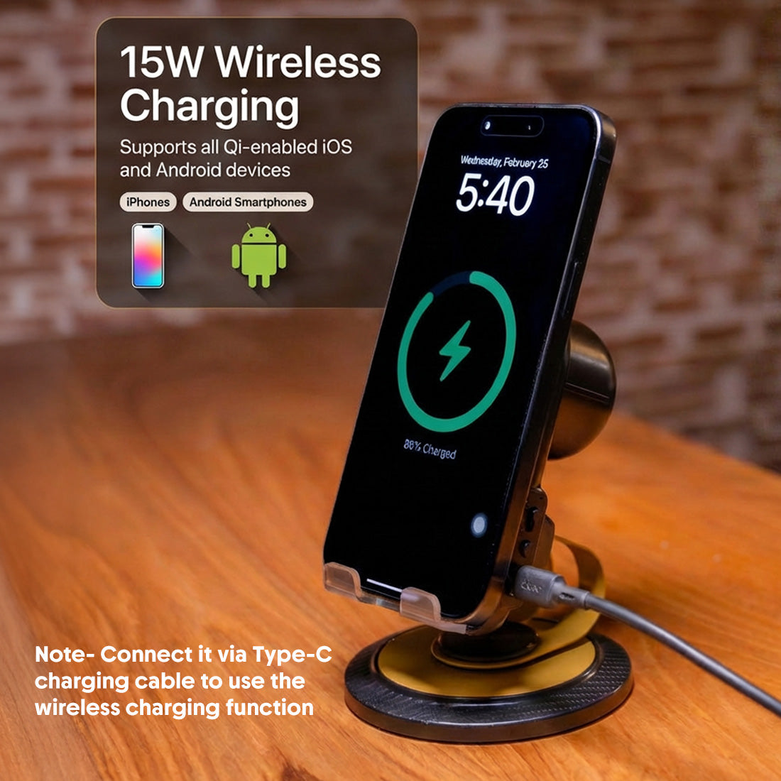 Soundock 2.0, 3 in 1-Phone Holder