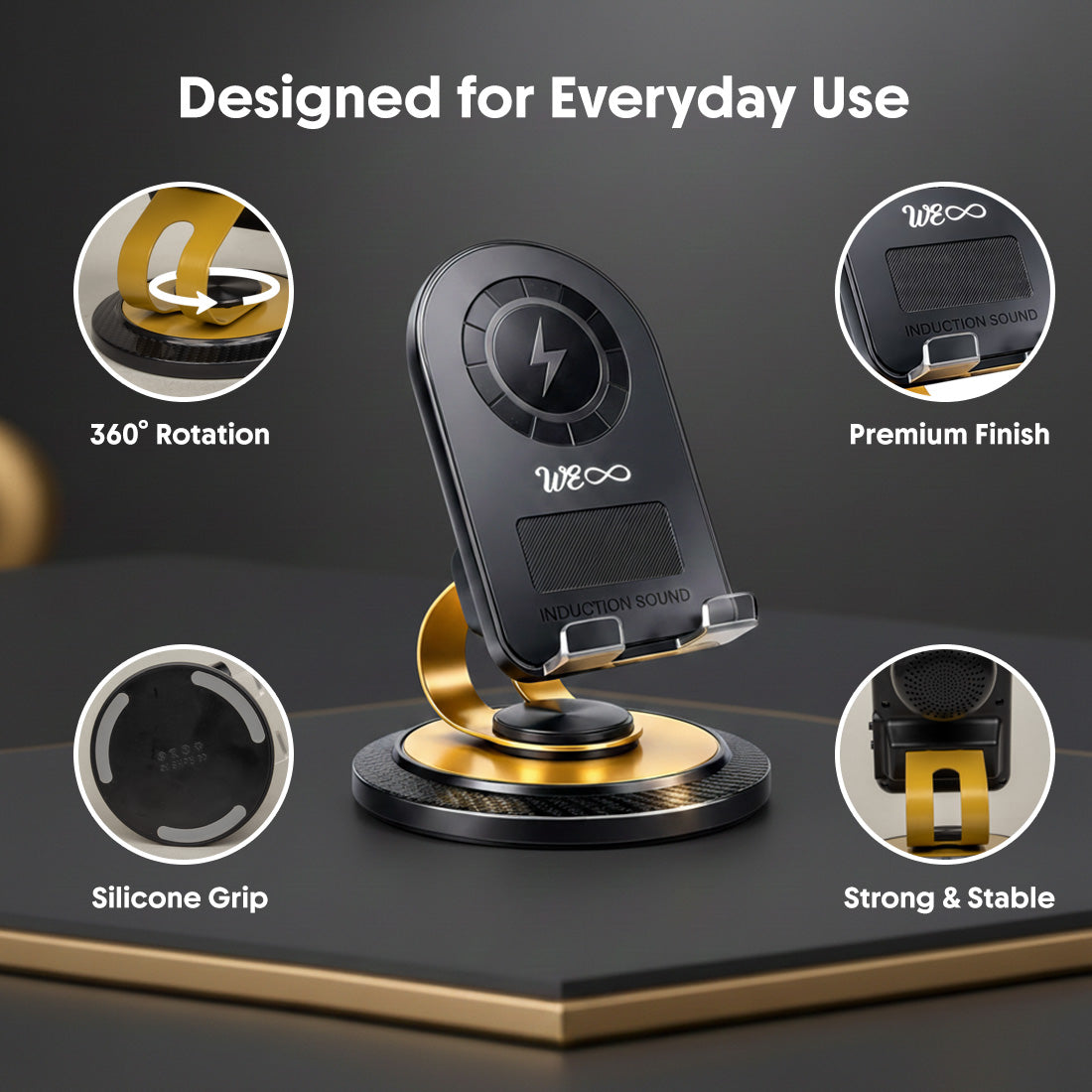 Soundock 2.0, 3 in 1-Phone Holder