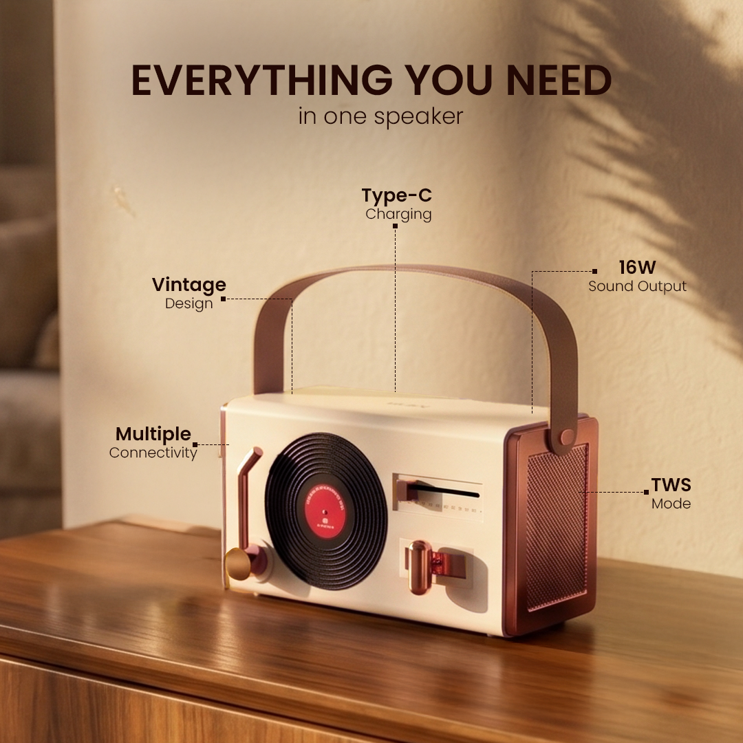 Retro Pro Vintage Speaker