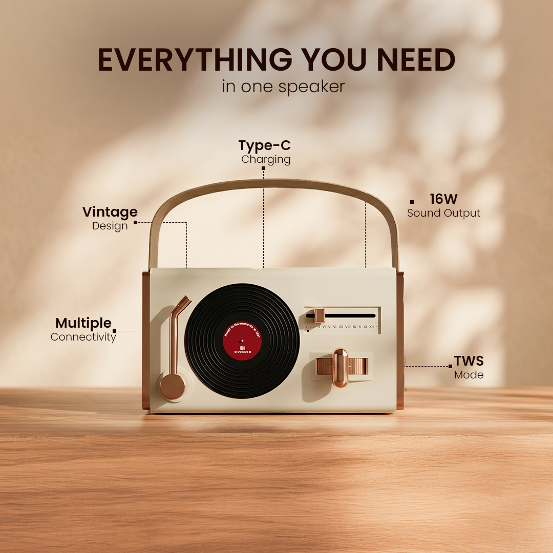 Retro Pro Vintage Speaker