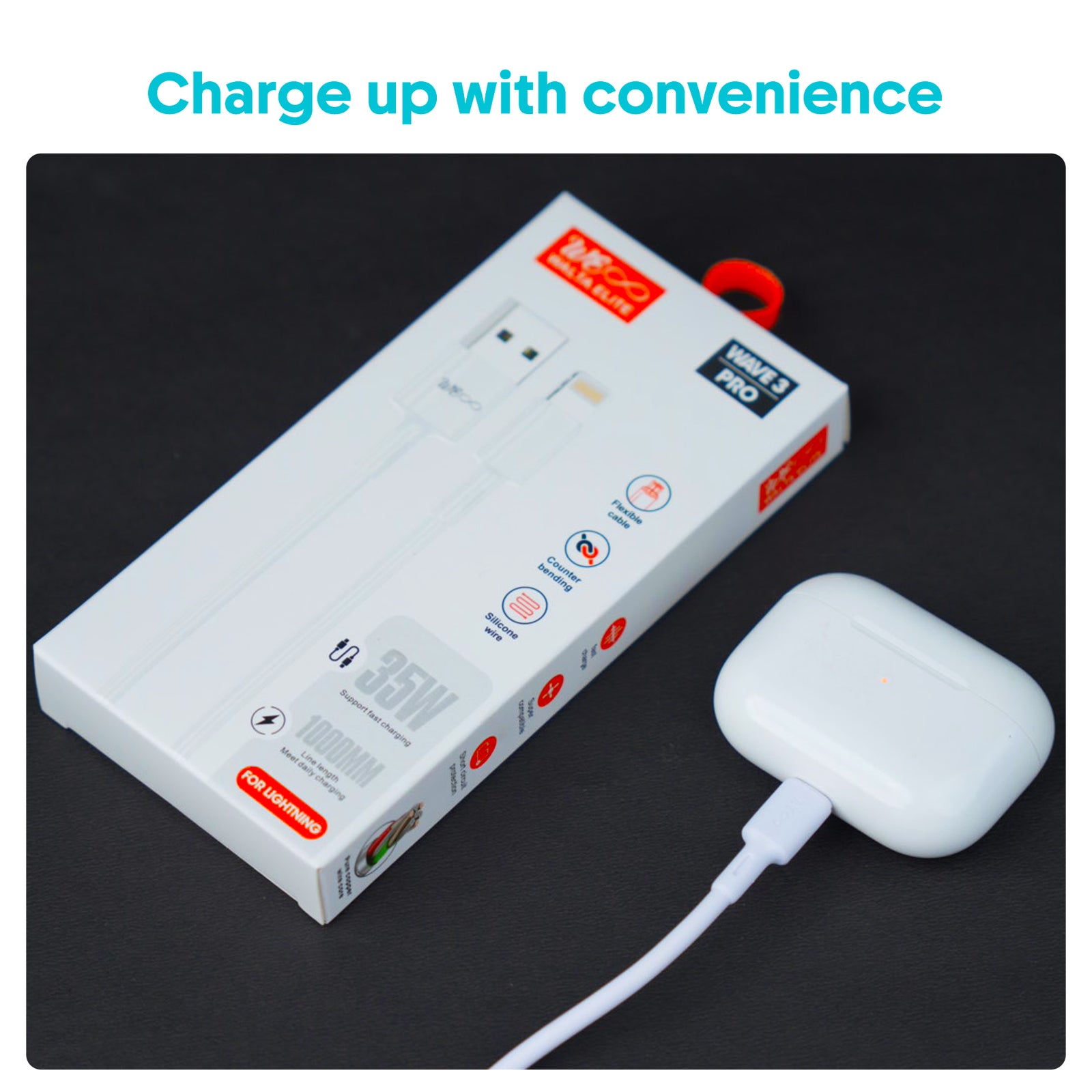 Walte Elite Wave 3 Pro (USB to Lightning)