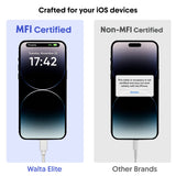 Walta Elite MFI Type-C to Lightning Cable