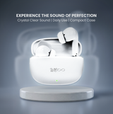 Walta Elite Dome 251 TWS Earbuds | ANC+ENC, BT 5.4, 60H Playtime, Type-C Charging, 6 Mic Bluetooth Headset (White, In the Ear)