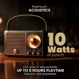 Walta Elite Retro Vintage Speaker