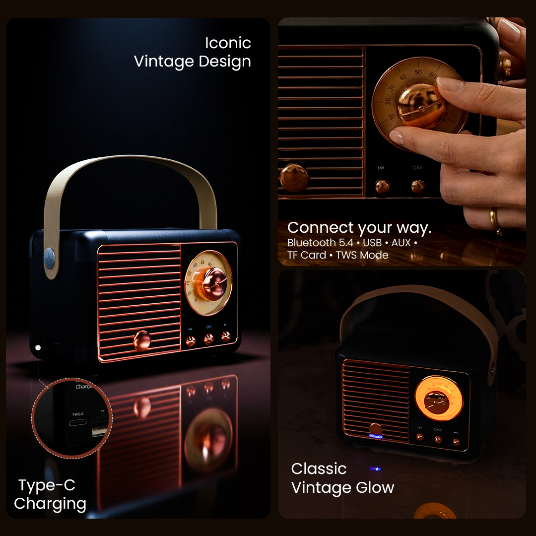Walta Elite Retro Vintage Speaker