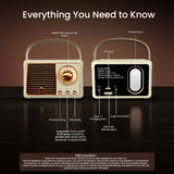 Walta Elite Retro Vintage Speaker