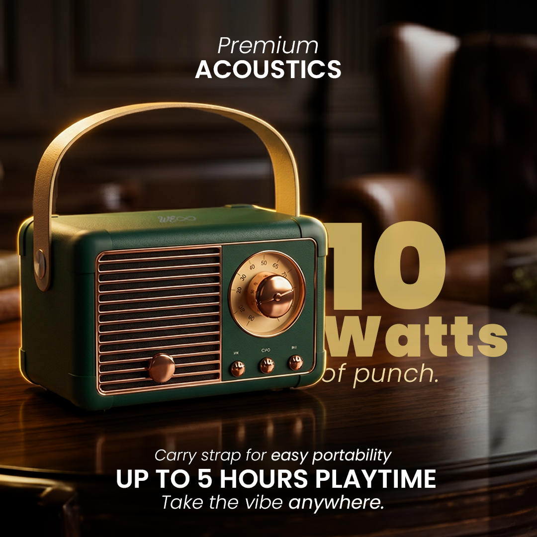 Walta Elite Retro Vintage Speaker