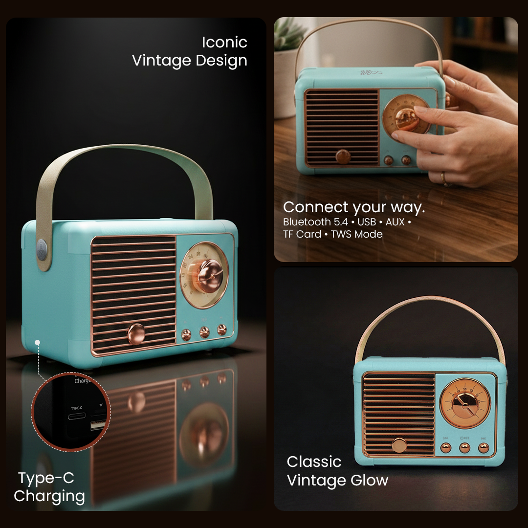Walta Elite Retro Vintage Speaker