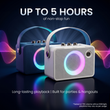 Walta Elite Brio 1390 Karaoke Portable Party Speaker with 5 Voice Changer Wireless Mic 20 W Bluetooth Speaker