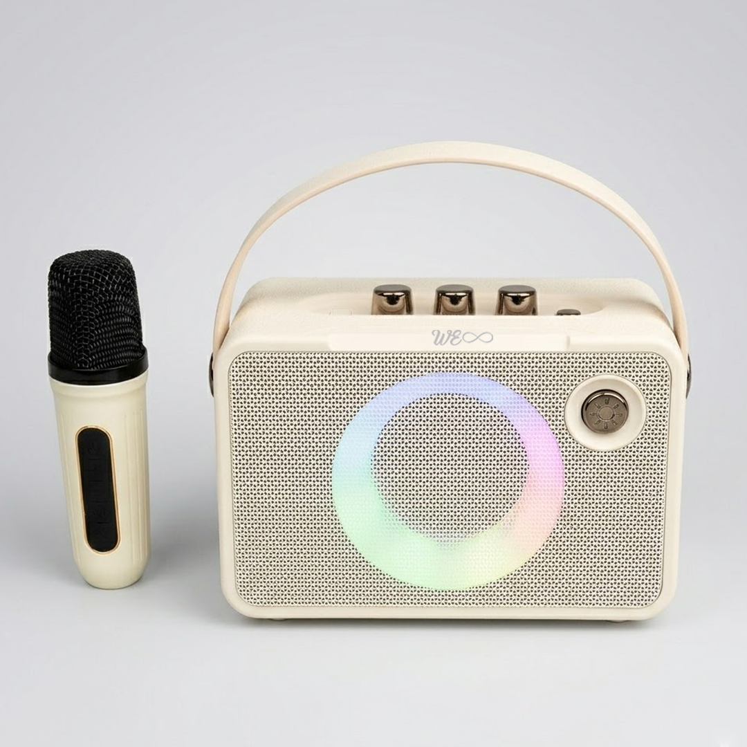 Walta Elite Brio 1390 Karaoke Portable Party Speaker with 5 Voice Changer Wireless Mic 20 W Bluetooth Speaker