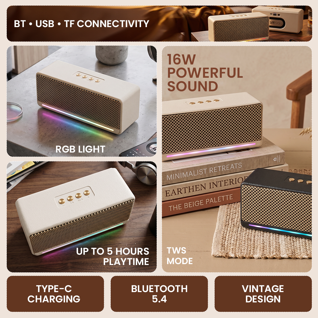 Brio 1140 Portable Bluetooth Speaker,